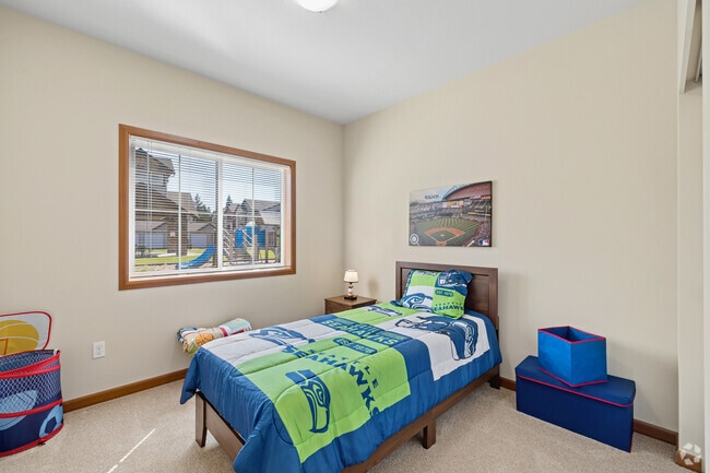 2BR, 2BA - 1,084SF - Bedroom