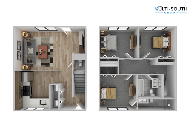 3 Bedroom 2.5 Bath Townhouse