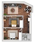 2 Bed K3 Floorplan