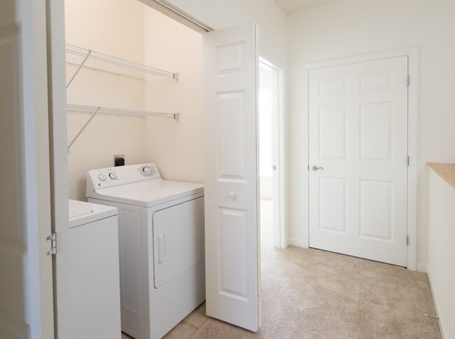 In-unit washer and dryer