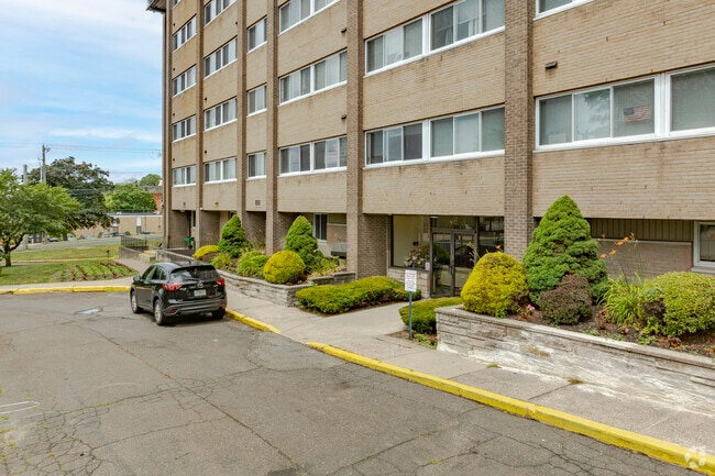 Victoria Towers - Roadside Entrance