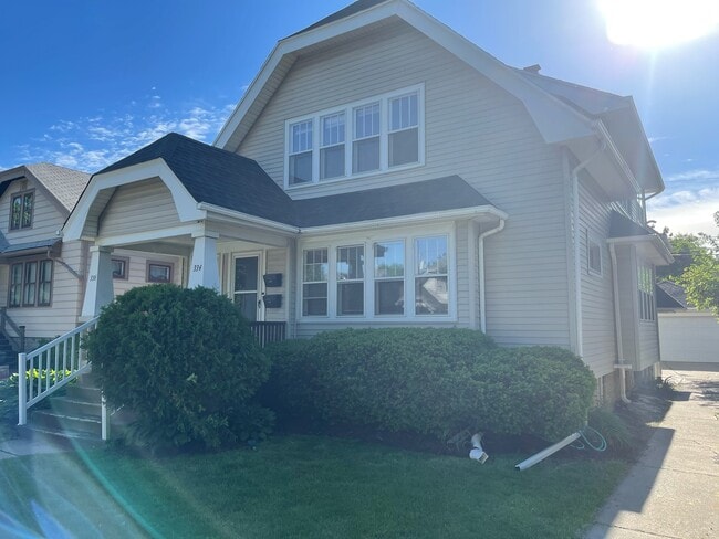 Driveway entrance - 336 N 70th St Unit Upper Duplex