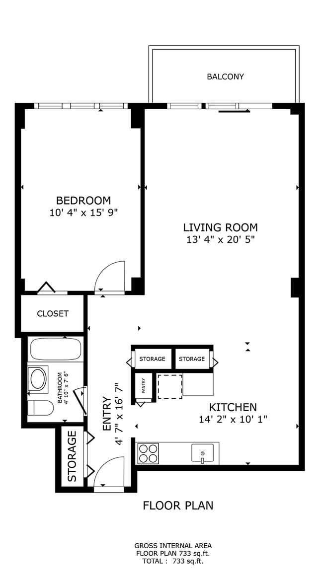 One Bedroom - 441 W. Oakdale
