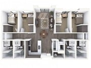 4x4 floorplan map