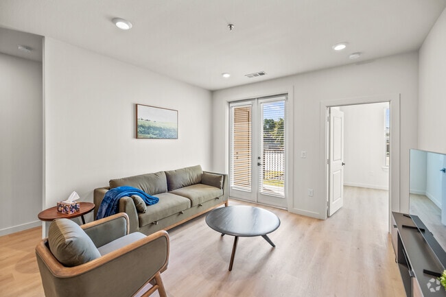 Unit 1 2BR, 2BA - 1,210SF Living Room