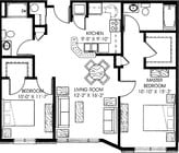 2BR/2BA