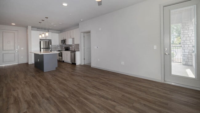 Living Room with Hard Surface Flooring