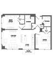 B15H1 floor plan The Hamilton