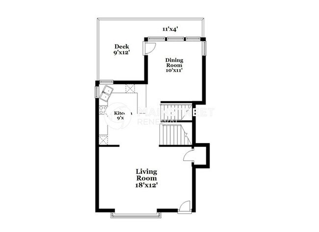 Photo - 3 Bedroom Pet-Friendly Home in Shawnee, KS with Main Street Renewal