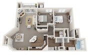The Chadbourne II | The Landmark at Hatchery Hill | Apartments in Fitchburg, WI