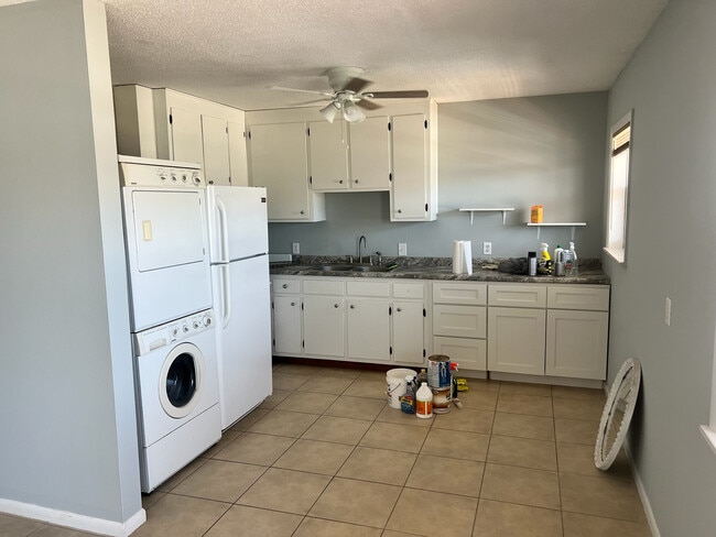 Kitchen and Breakfast Nook - 318 S 4th Ave Unit Kure Beach Apt 4