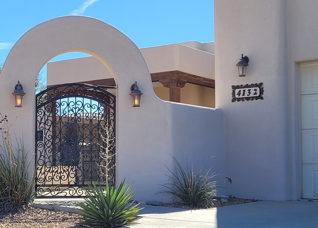 Front Gate and G - 4132 Capistrano Ave House