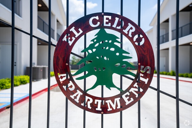 El Cedro Apartments Signage