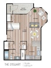 628 Square Feet