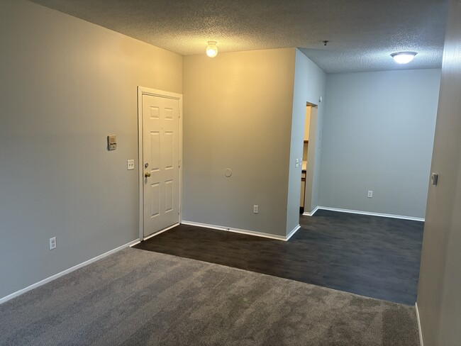 1 bedroom entry/living room area