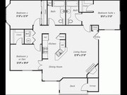 3BR/2BA