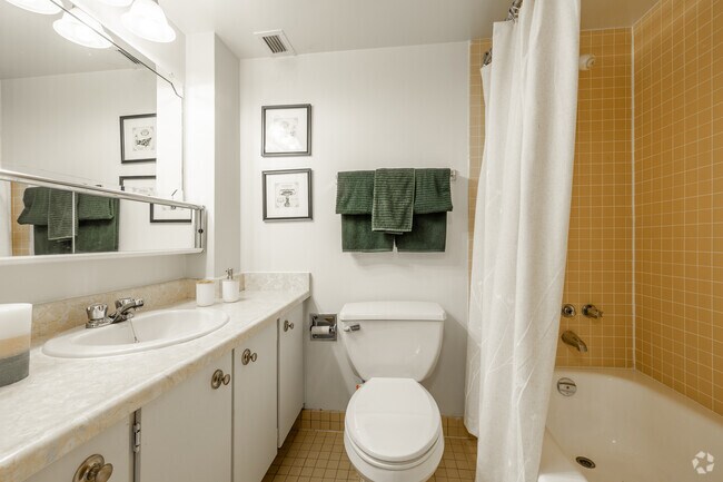 1BR, 1BA - 580SF - Salle de bain - Pleasant Park