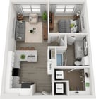 A2 floor plan Spectra Parks