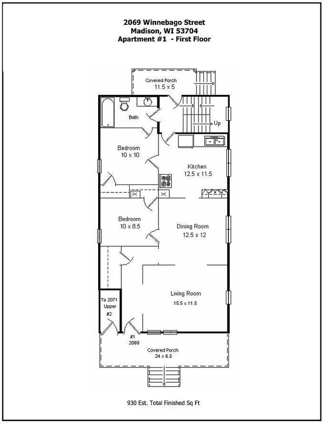 Building Photo - 2069 Winnebago St Unit 2069 A Rental