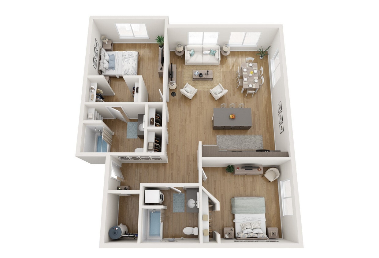 Floor Plan - Two Bedroom A