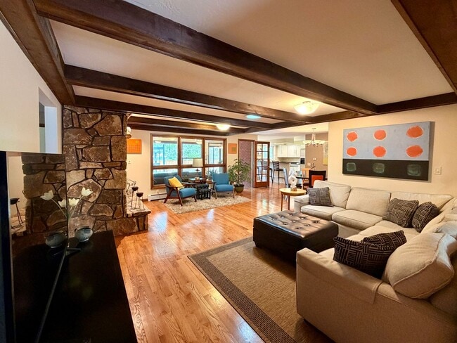 Photo - Fully Furnished Rockmont Heights Home with Sunroom, Multiple Fireplaces & Private Yard