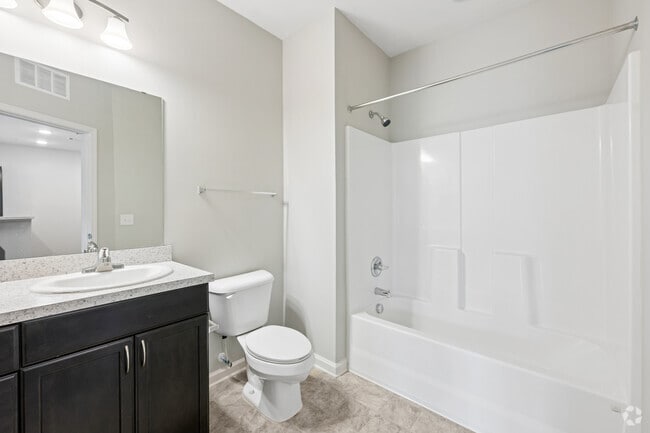 3BR, 2BA - 1,297SF - Second Bathroom