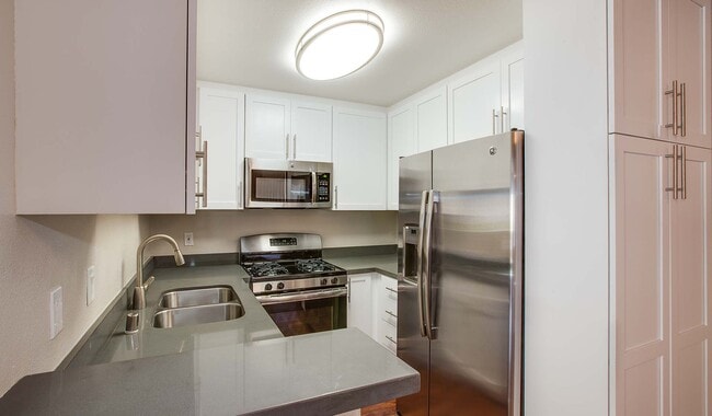 Renovated kitchens with premium finishes are available for upgrade. Ask the leasing team for more details.