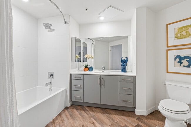 B 1BR, 1BA - 704SF - Bathroom