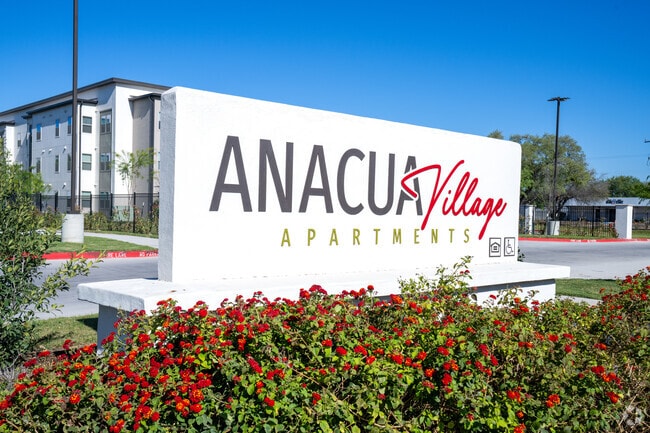 Anacua Village Main Entrance