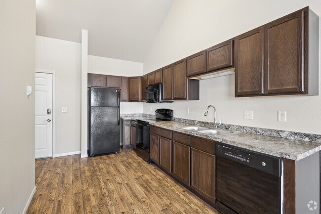 Studio - 500SF - Kitchen and Dining Area - Falcon & Mallard Heights