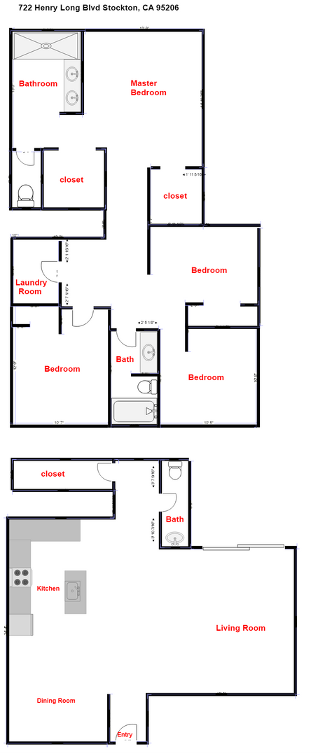 Photo - 4 Bedroom Home with His and Hers Closets in Weston Ranch, Gated Community!