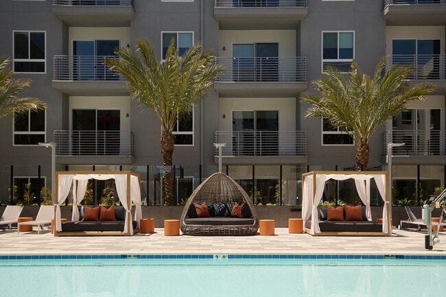 The Pool - The Q De Soto Apartments
