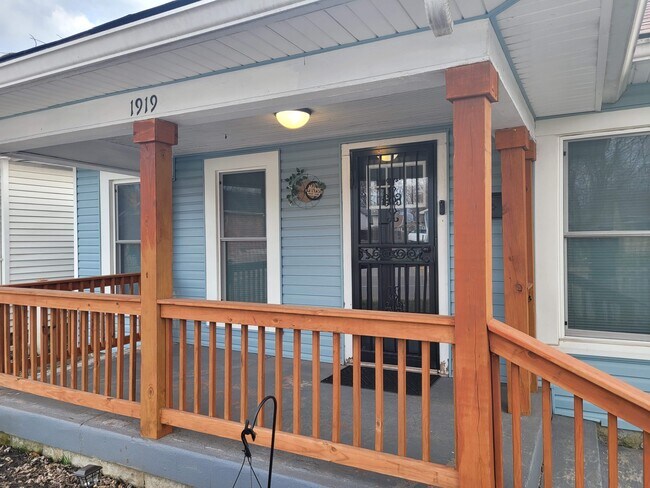Close up front of house - 1919 W 10th St House