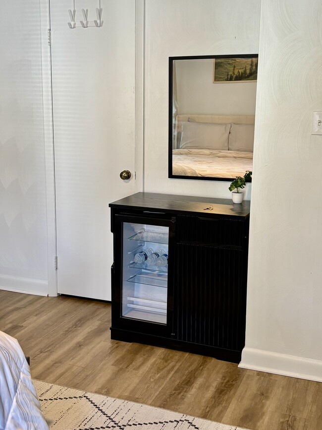 Mini Fridge/Storage Area - 3441 Bruin Dr