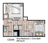 595 Square Feet