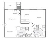 884 sq ft