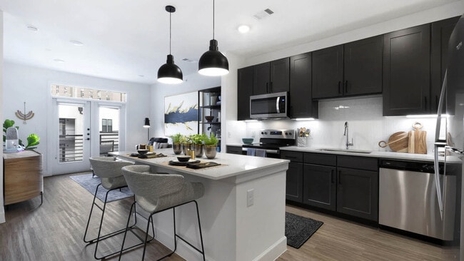 Kitchen with Stainless Steel Appliances