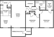 2BR/1BA