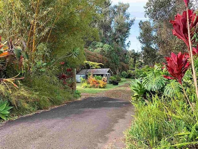 Driveway to house - 2190 Piiholo Rd
