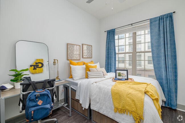 4BR, 4BA - 1,440SF - Bedroom Two - Paloma West Midtown