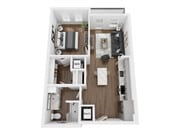A6 floor plan Enclave at Radius Dilworth
