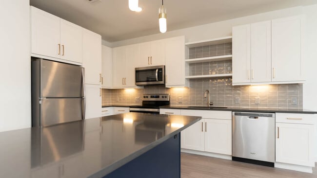 Kitchen with Stainless Steel Appliances