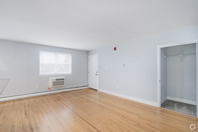 2BR, 1BA - 1060SF Living Room - Ambler Lofts