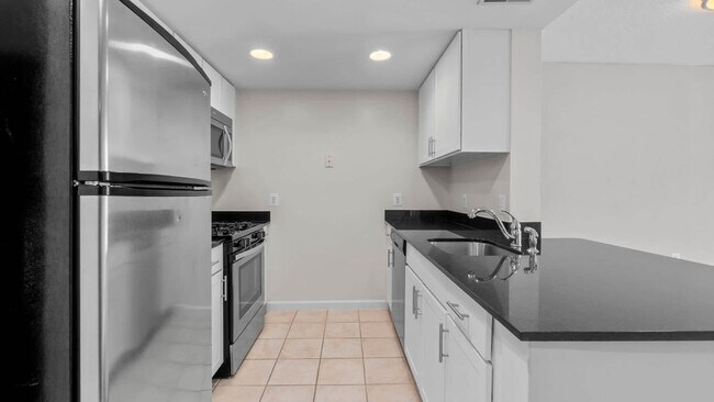 Kitchen with Stainless Steel Appliances