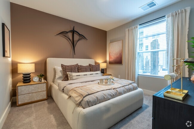 2BR, 2BA - 1,078SF - Bedroom