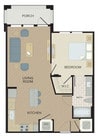 A2-Blue Heron floor plan Sanctuary at West Port