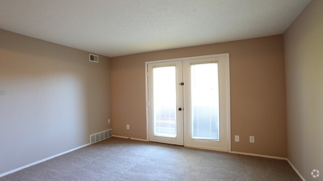 Living Room with balcony/patio