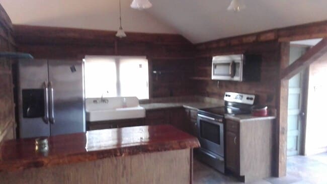 kitchen area, dishwasher under island - 6832 Piney River Rd N