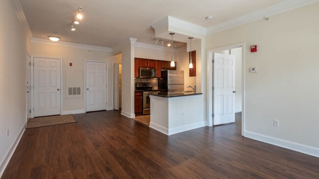 Living Room with Hard Surface Flooring
