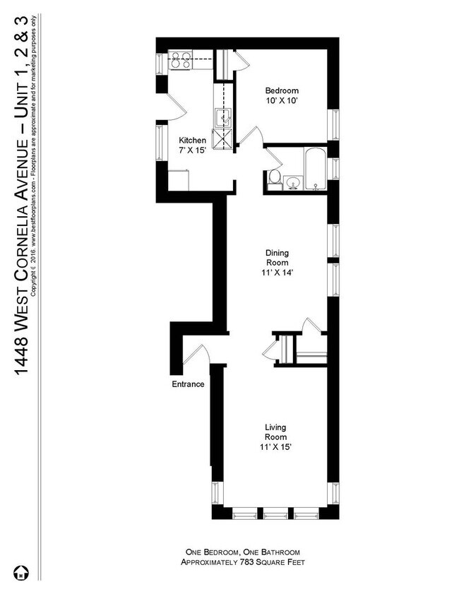 Photo - 1448 W Cornelia Ave Unit 2